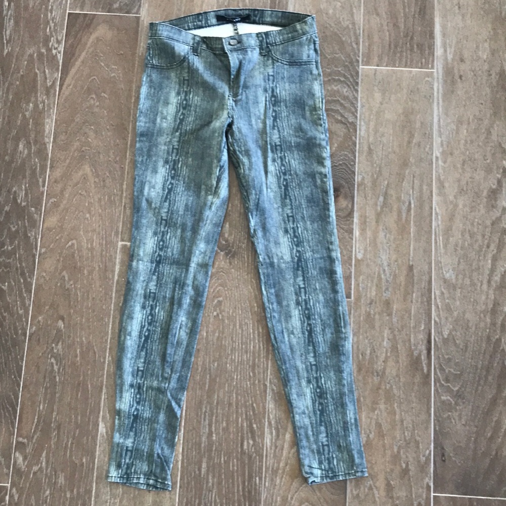J brand skinny printed jeans